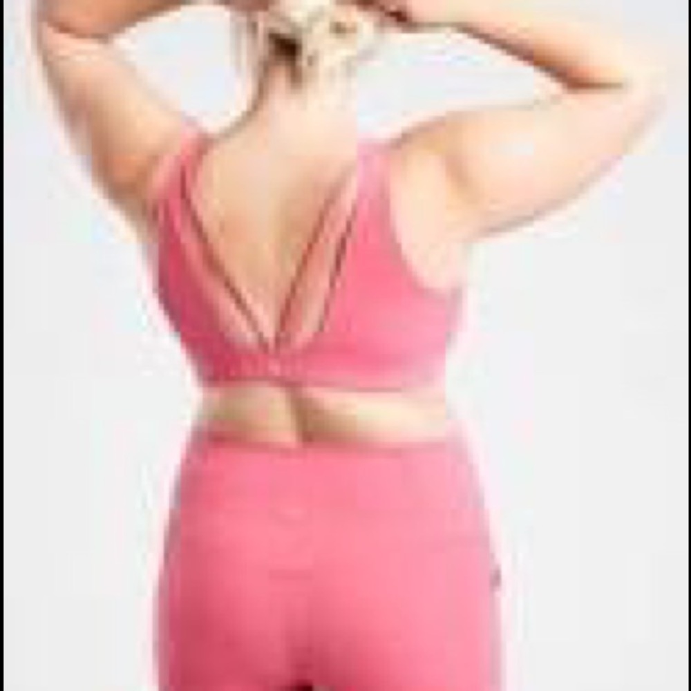 Athlete Exhale Bra D-DD 2x dragonfruit pink